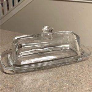 Glass Butter Dish